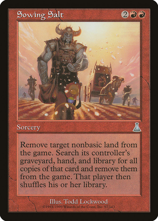Sowing Salt [Urza's Destiny] | Deep Dive Games St. Marys