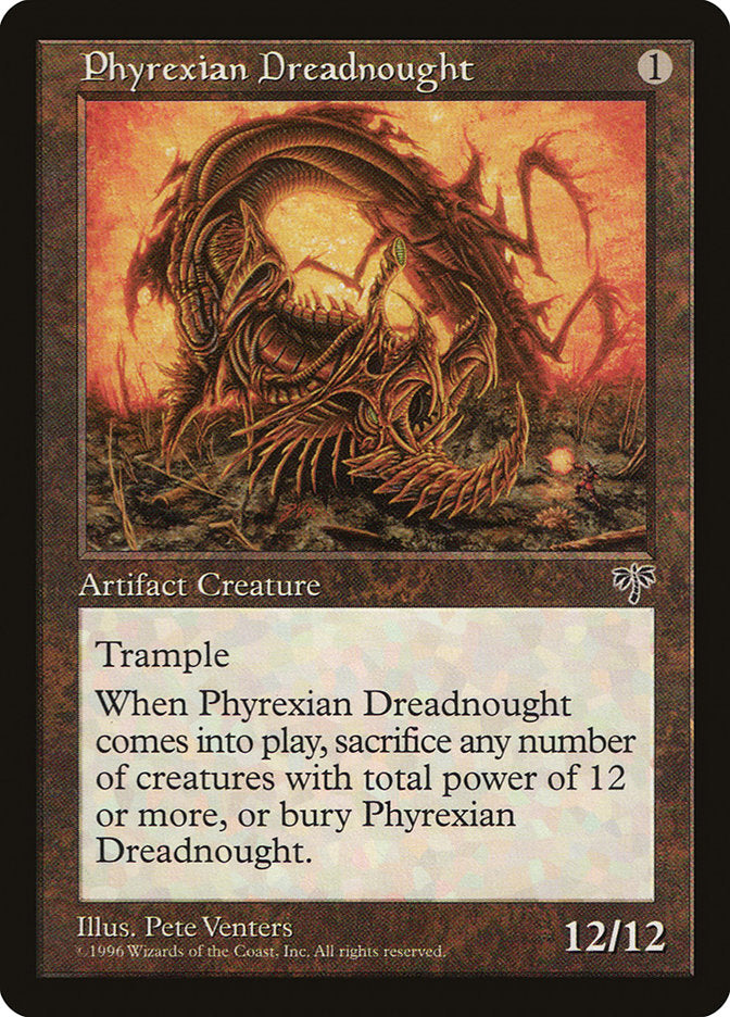 Phyrexian Dreadnought [Mirage] | Deep Dive Games St. Marys