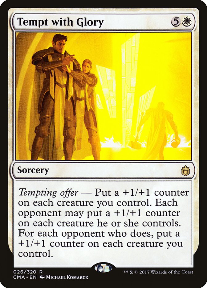 Tempt with Glory [Commander Anthology] | Deep Dive Games St. Marys