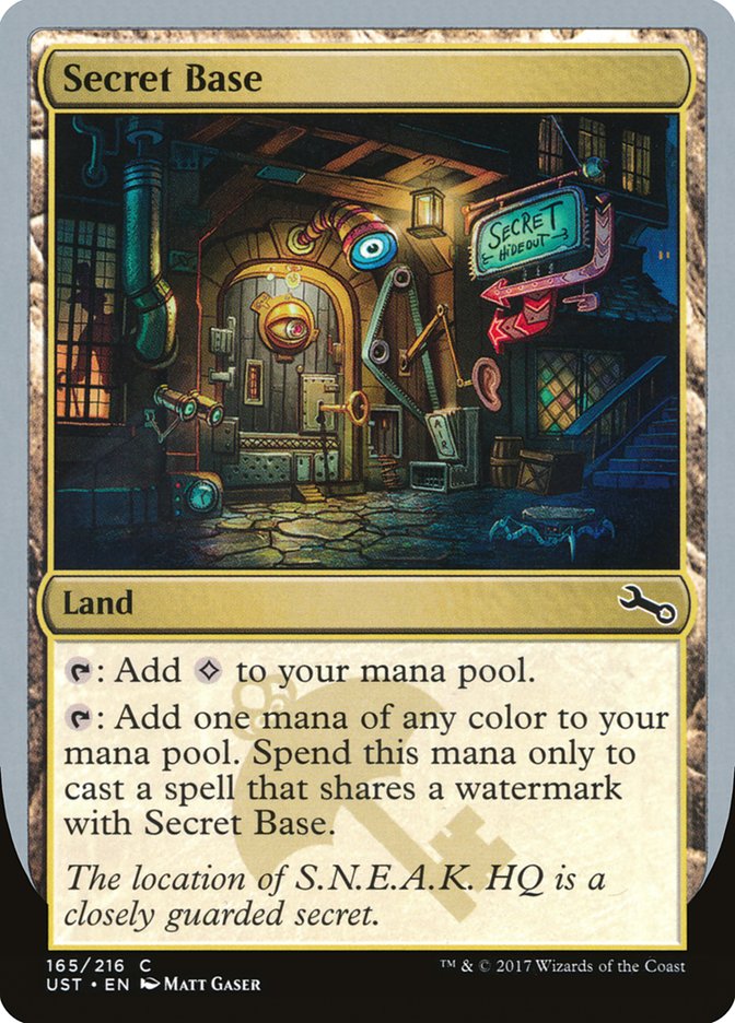 Secret Base (Artist: Matt Gaser) [Unstable] | Deep Dive Games St. Marys