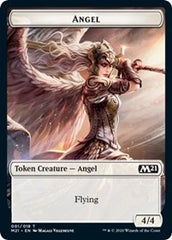 Angel // Cat (011) Double-Sided Token [Core Set 2021 Tokens] | Deep Dive Games St. Marys