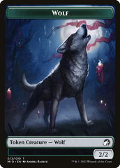 Wolf (013) // Treasure (015) Double-Sided Token [Challenger Decks 2022 Tokens] | Deep Dive Games St. Marys