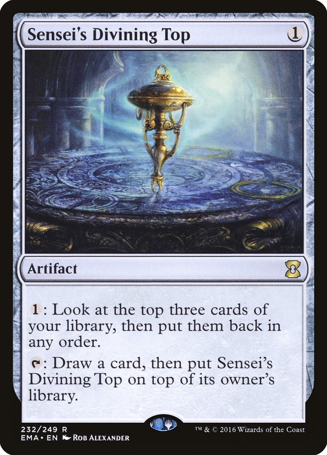 Sensei's Divining Top [Eternal Masters] | Deep Dive Games St. Marys