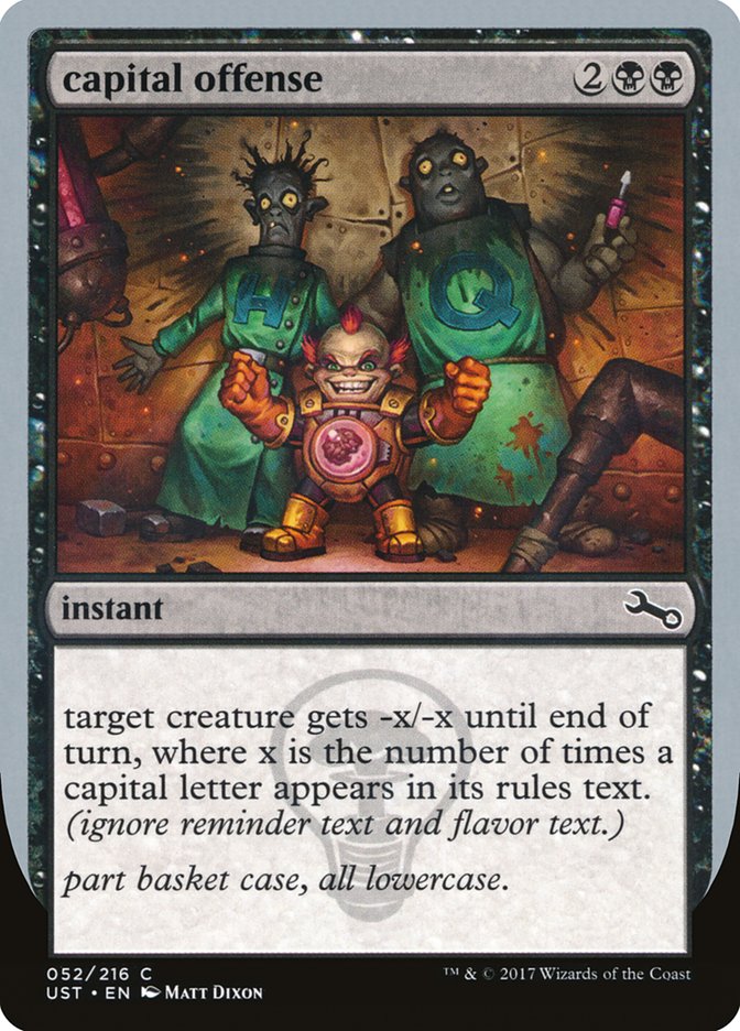capital offense [Unstable] | Deep Dive Games St. Marys