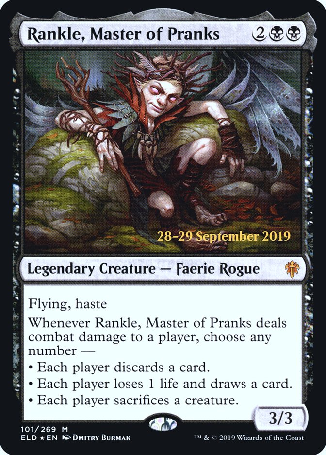 Rankle, Master of Pranks [Throne of Eldraine Prerelease Promos] | Deep Dive Games St. Marys