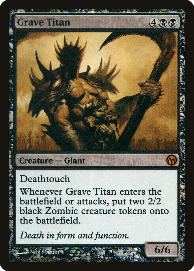 Grave Titan (Duels of the Planeswalkers Promos) [Duels of the Planeswalkers Promos 2011] | Deep Dive Games St. Marys