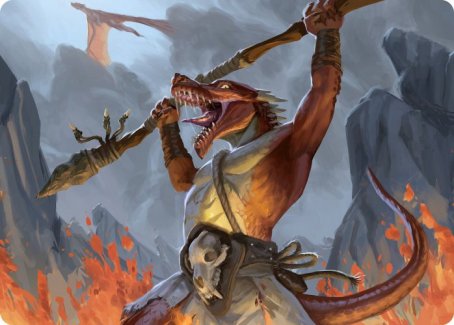 Kobold Art Card [Dungeons & Dragons: Adventures in the Forgotten Realms Art Series] | Deep Dive Games St. Marys