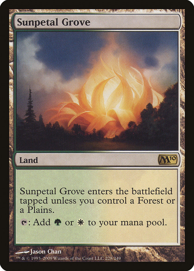 Sunpetal Grove [Magic 2010] | Deep Dive Games St. Marys