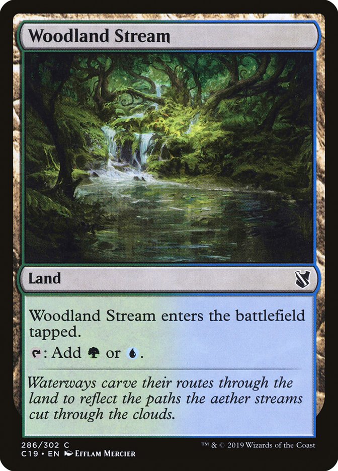 Woodland Stream [Commander 2019] | Deep Dive Games St. Marys