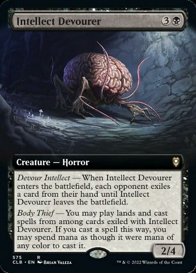 Intellect Devourer (Extended Art) [Commander Legends: Battle for Baldur's Gate] | Deep Dive Games St. Marys