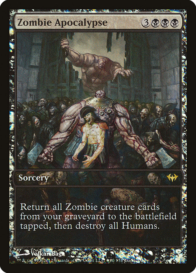 Zombie Apocalypse (Game Day) [Dark Ascension Promos] | Deep Dive Games St. Marys