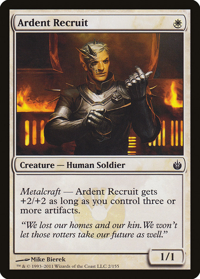 Ardent Recruit [Mirrodin Besieged] | Deep Dive Games St. Marys