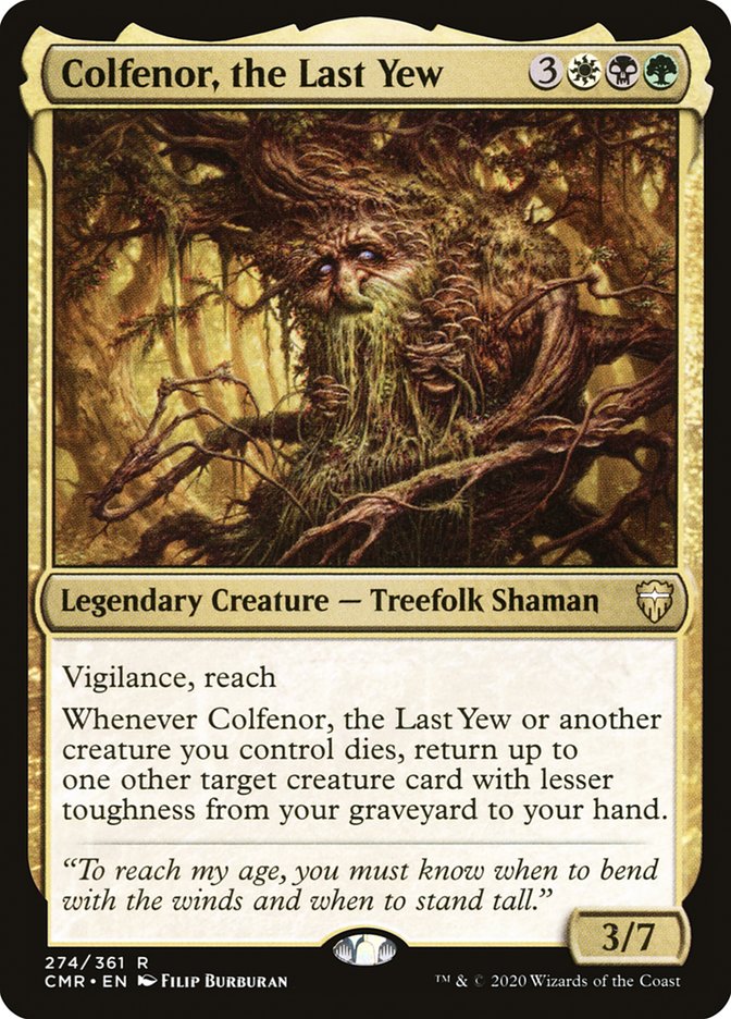 Colfenor, the Last Yew [Commander Legends] | Deep Dive Games St. Marys