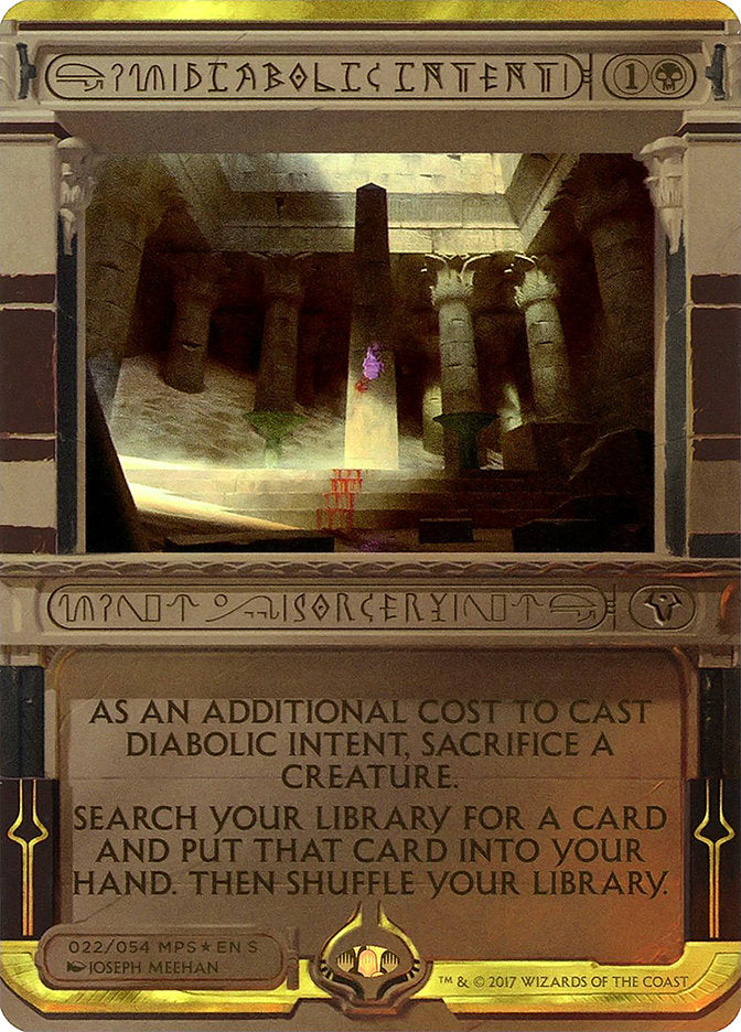 Diabolic Intent (Invocation) [Amonkhet Invocations] | Deep Dive Games St. Marys