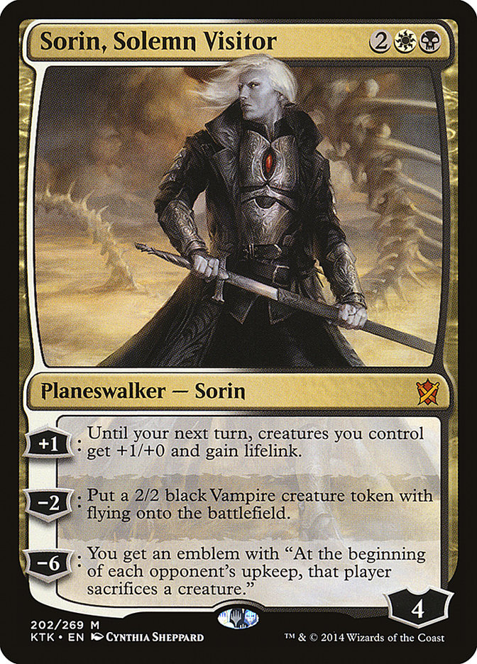 Sorin, Solemn Visitor [Khans of Tarkir] | Deep Dive Games St. Marys