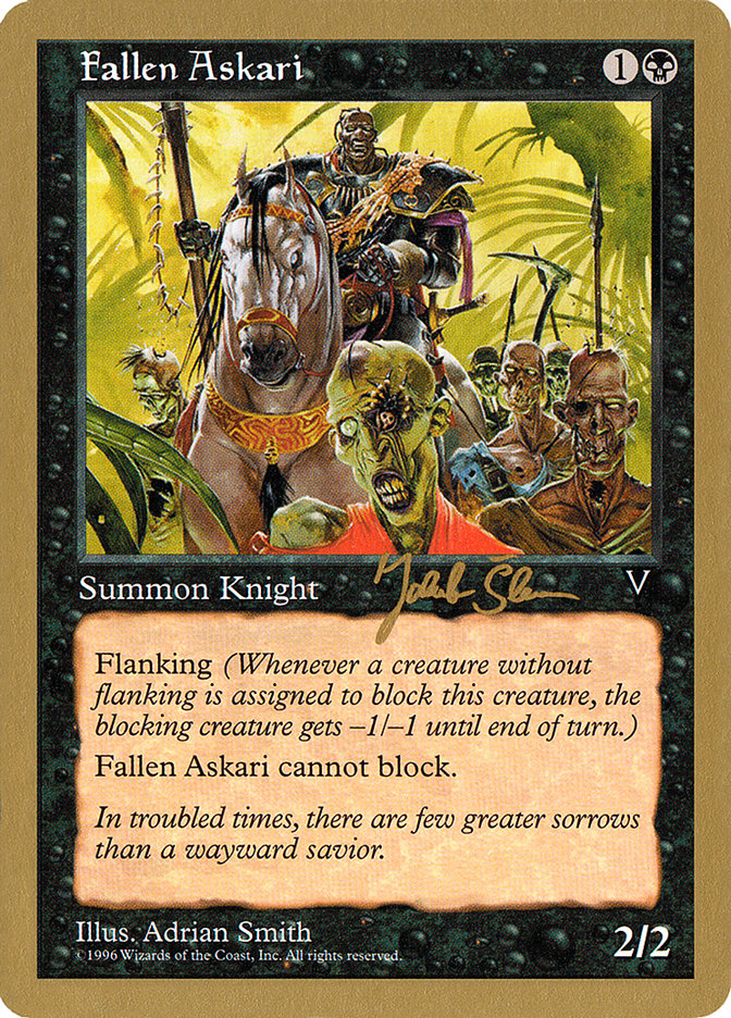 Fallen Askari (Jakub Slemr) [World Championship Decks 1997] | Deep Dive Games St. Marys