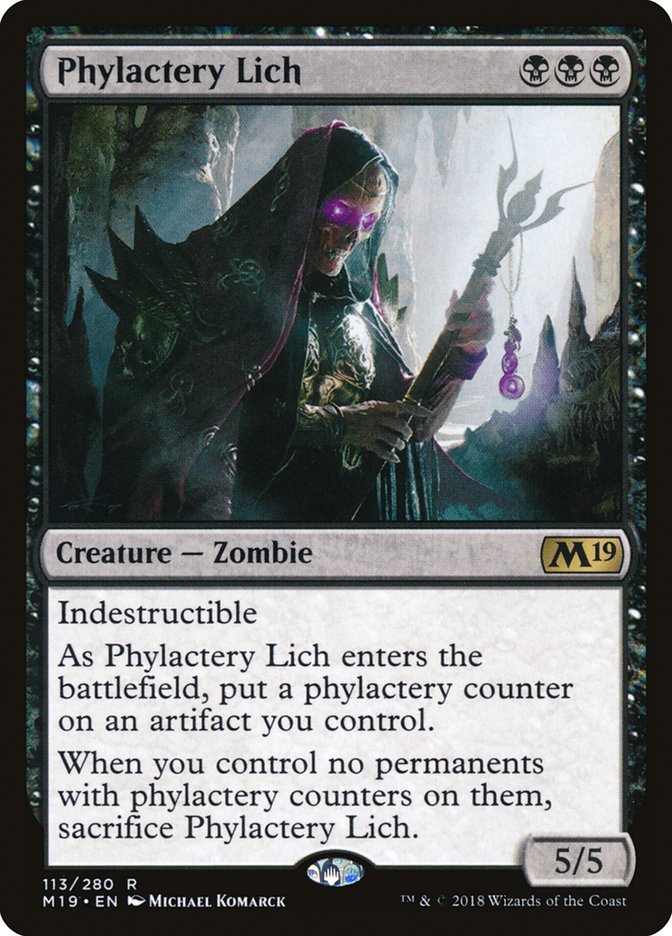 Phylactery Lich [Core Set 2019] | Deep Dive Games St. Marys