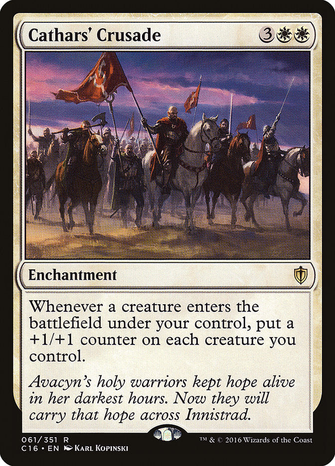 Cathars' Crusade [Commander 2016] | Deep Dive Games St. Marys