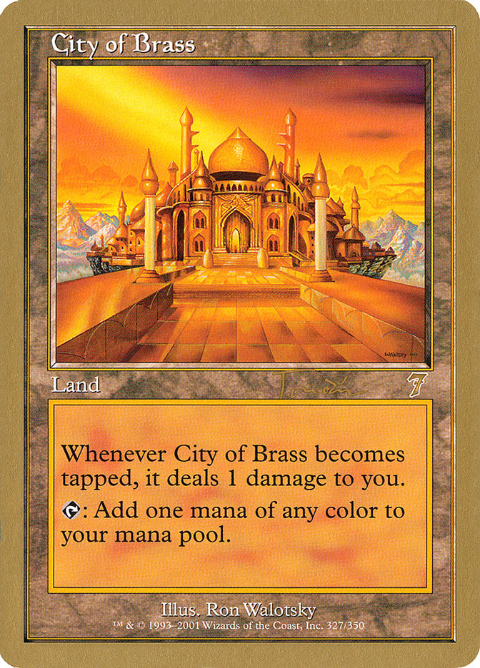 City of Brass (Jan Tomcani) [World Championship Decks 2001] | Deep Dive Games St. Marys