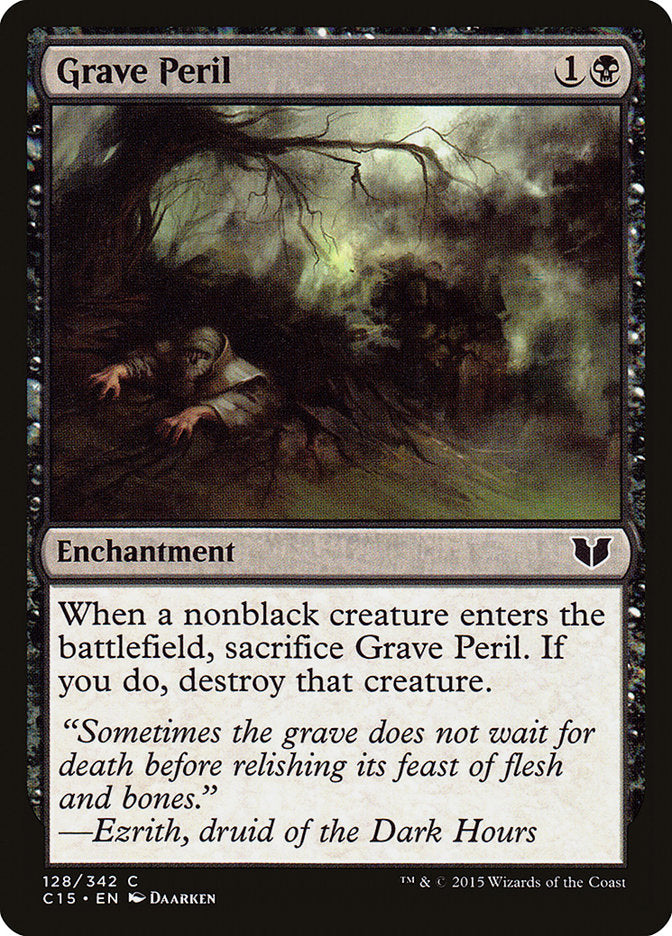 Grave Peril [Commander 2015] | Deep Dive Games St. Marys