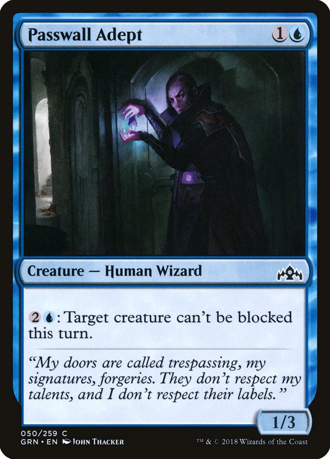 Passwall Adept [Guilds of Ravnica] | Deep Dive Games St. Marys