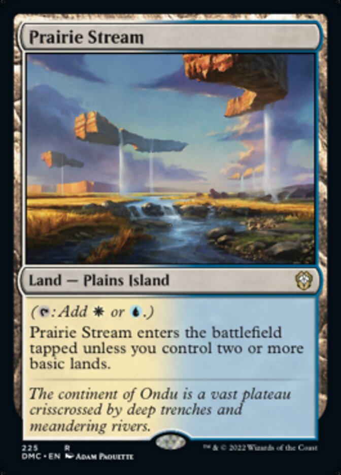 Prairie Stream [Dominaria United Commander] | Deep Dive Games St. Marys