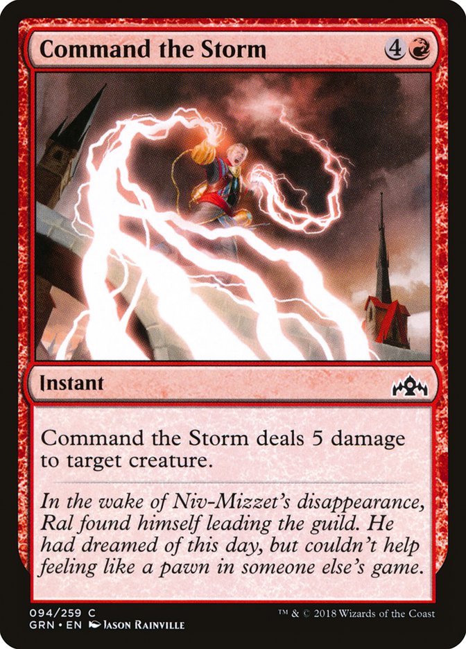 Command the Storm [Guilds of Ravnica] | Deep Dive Games St. Marys