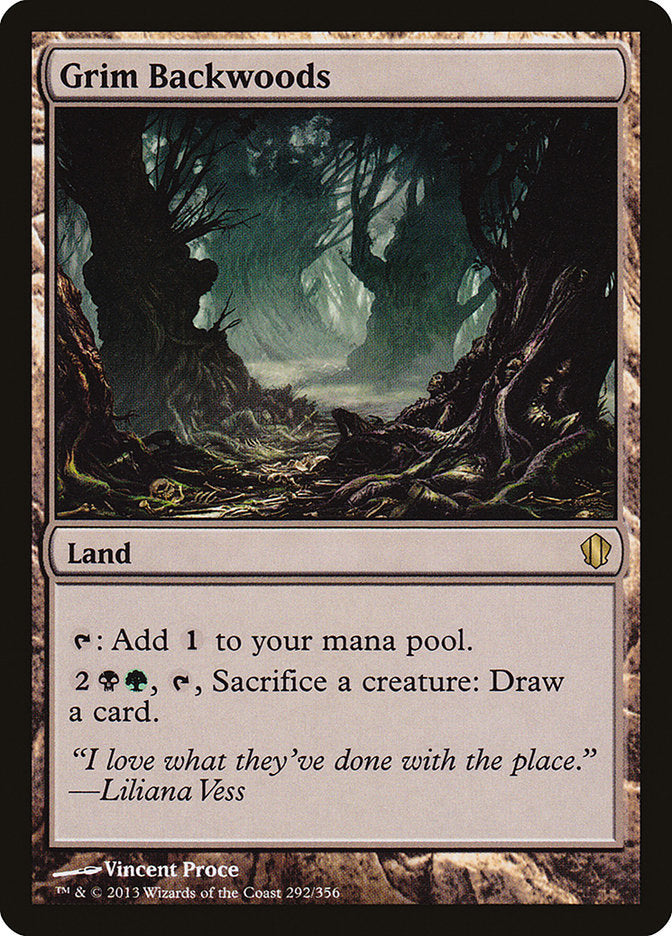 Grim Backwoods [Commander 2013] | Deep Dive Games St. Marys