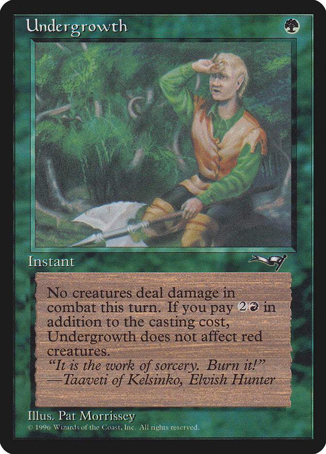 Undergrowth (Wiping Brow) [Alliances] | Deep Dive Games St. Marys