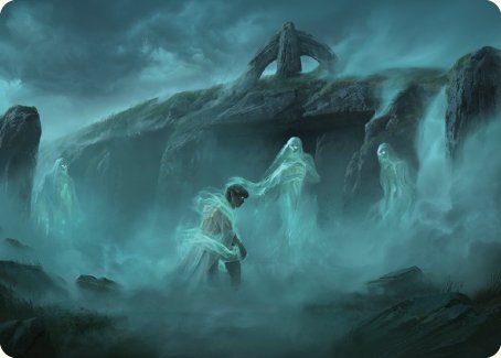 Fog on the Barrow-Downs Art Card [The Lord of the Rings: Tales of Middle-earth Art Series] | Deep Dive Games St. Marys