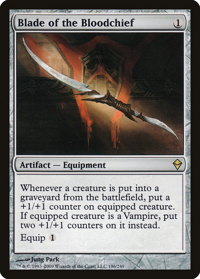 Blade of the Bloodchief [Zendikar] | Deep Dive Games St. Marys