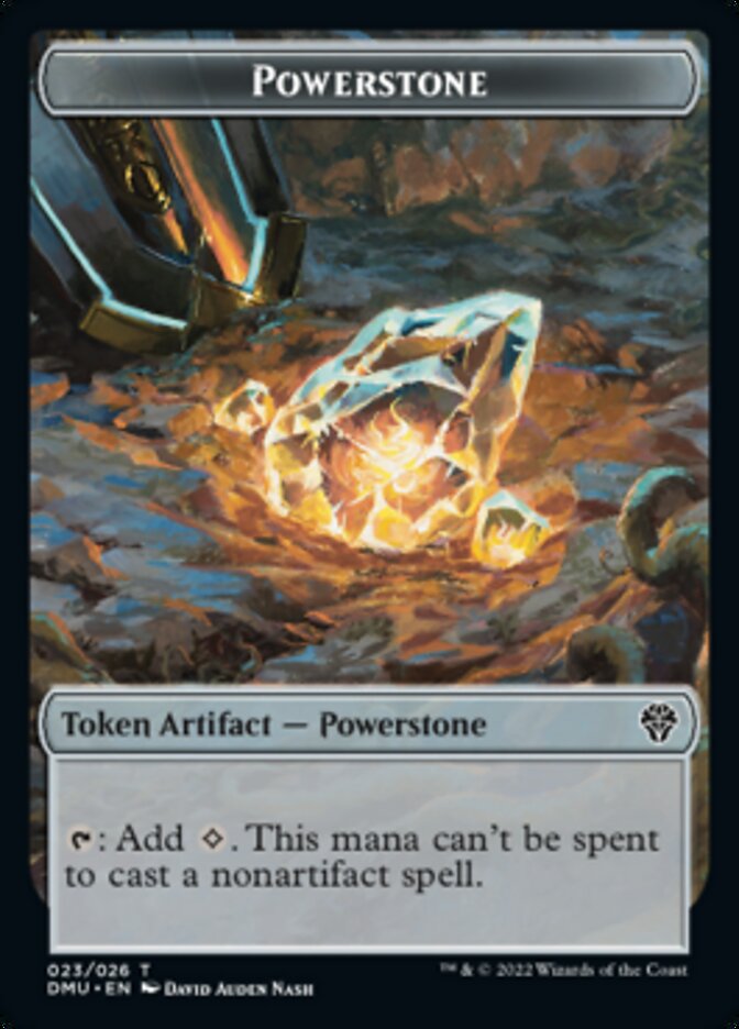 Powerstone Token [Dominaria United Tokens] | Deep Dive Games St. Marys