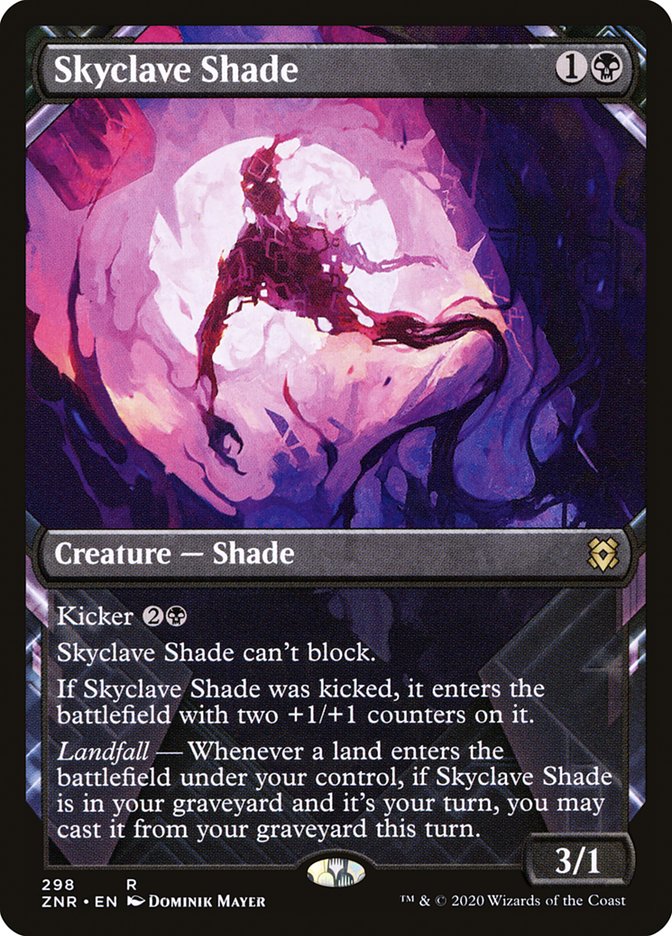 Skyclave Shade (Showcase) [Zendikar Rising] | Deep Dive Games St. Marys