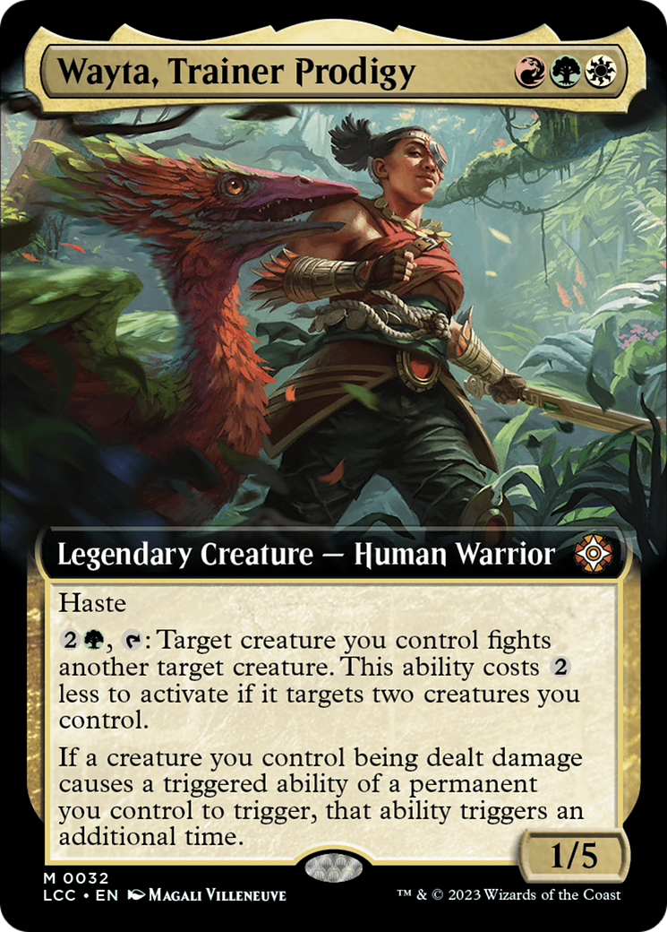 Wayta, Trainer Prodigy (Extended Art) [The Lost Caverns of Ixalan Commander] | Deep Dive Games St. Marys