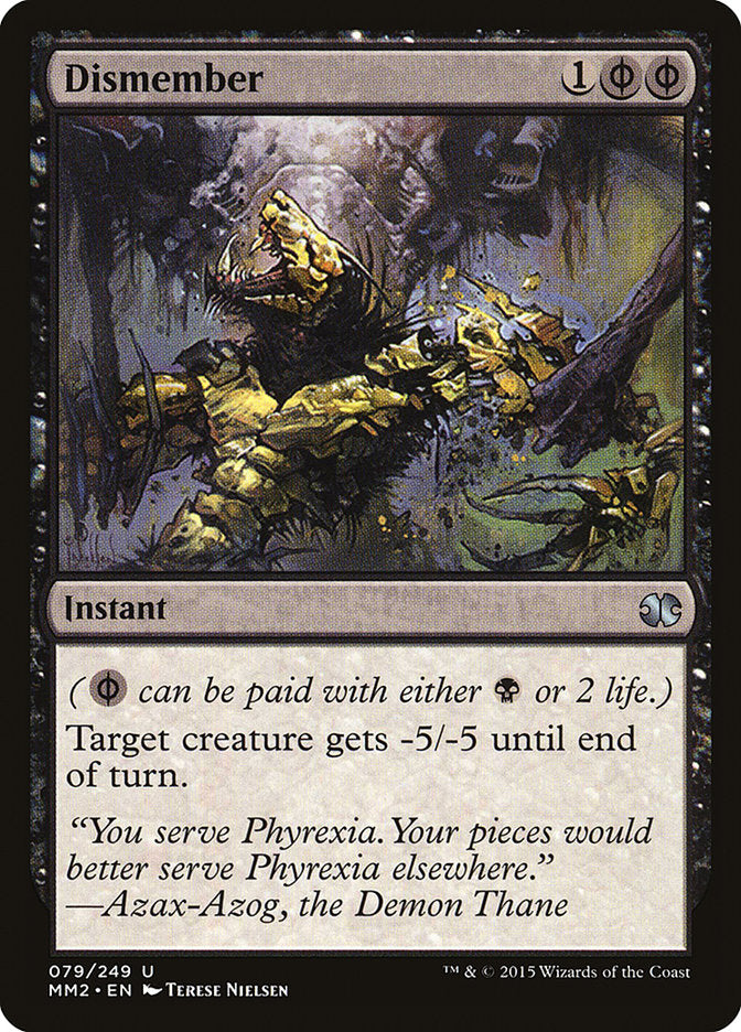 Dismember [Modern Masters 2015] | Deep Dive Games St. Marys