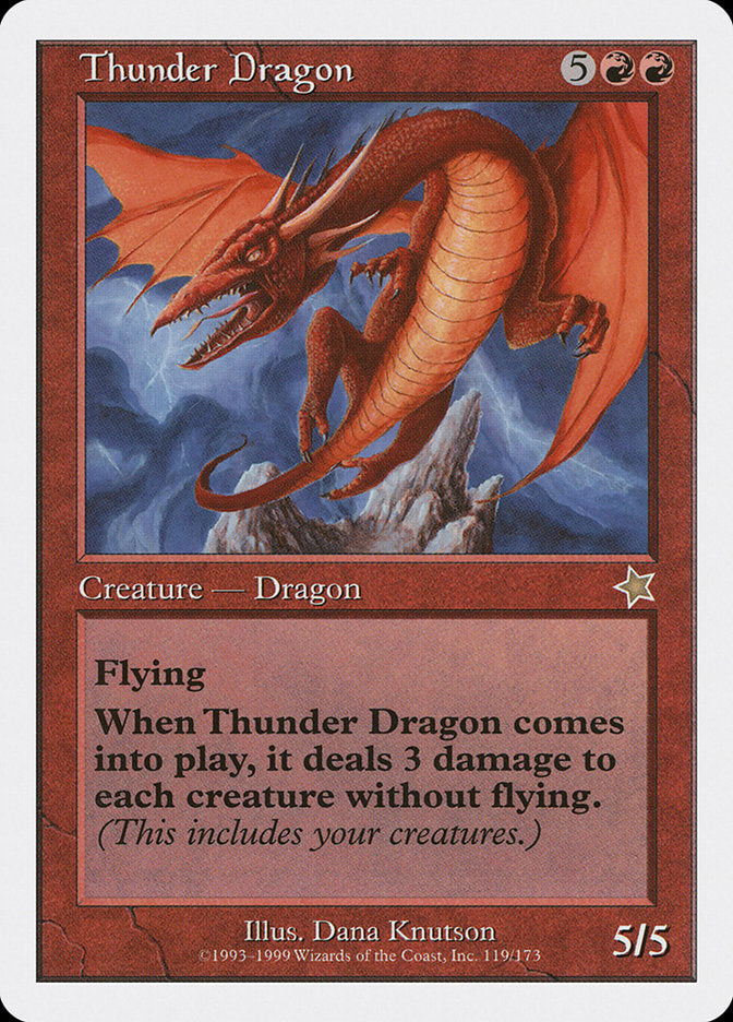 Thunder Dragon [Starter 1999] | Deep Dive Games St. Marys