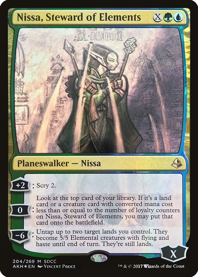 Nissa, Steward of Elements [San Diego Comic-Con 2017] | Deep Dive Games St. Marys