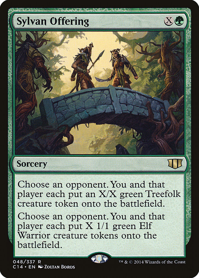 Sylvan Offering [Commander 2014] | Deep Dive Games St. Marys