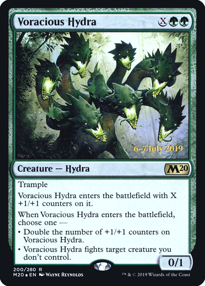 Voracious Hydra [Core Set 2020 Prerelease Promos] | Deep Dive Games St. Marys