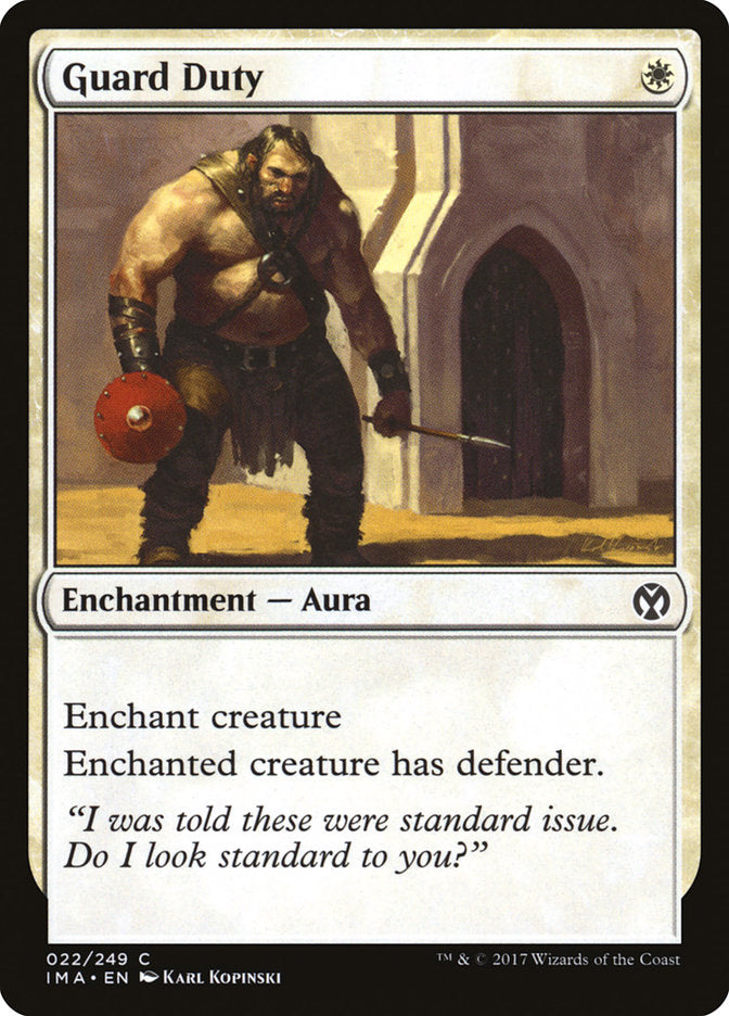 Guard Duty [Iconic Masters] | Deep Dive Games St. Marys