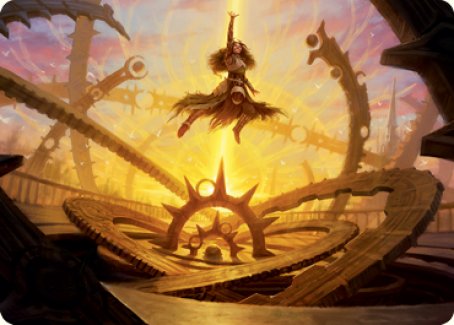 Katilda's Rising Dawn Art Card [Innistrad: Crimson Vow Art Series] | Deep Dive Games St. Marys