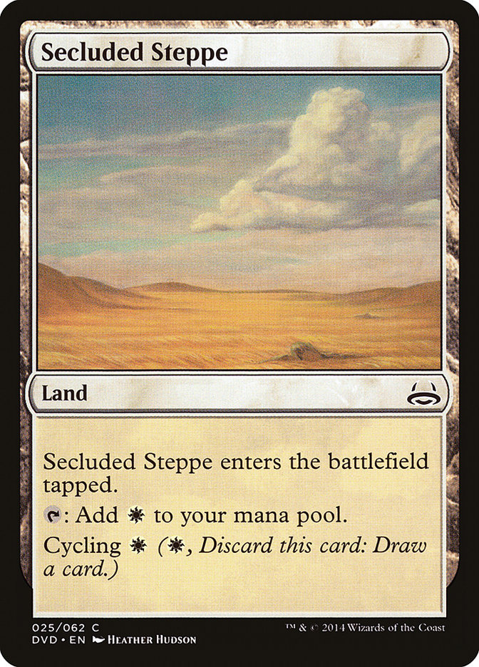 Secluded Steppe (Divine vs. Demonic) [Duel Decks Anthology] | Deep Dive Games St. Marys