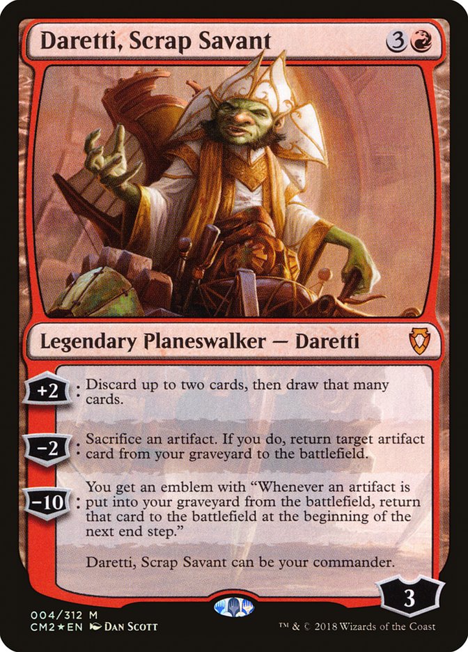 Daretti, Scrap Savant [Commander Anthology Volume II] | Deep Dive Games St. Marys