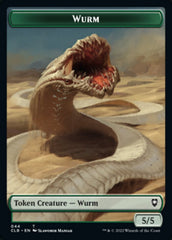 Phyrexian Beast // Wurm Double-Sided Token [Commander Legends: Battle for Baldur's Gate Tokens] | Deep Dive Games St. Marys