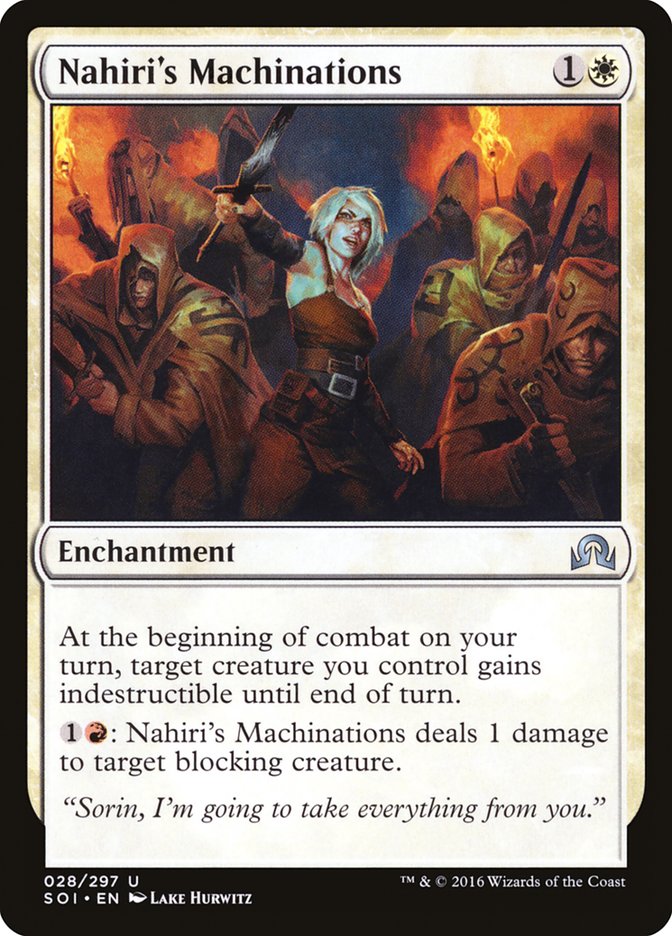 Nahiri's Machinations [Shadows over Innistrad] | Deep Dive Games St. Marys