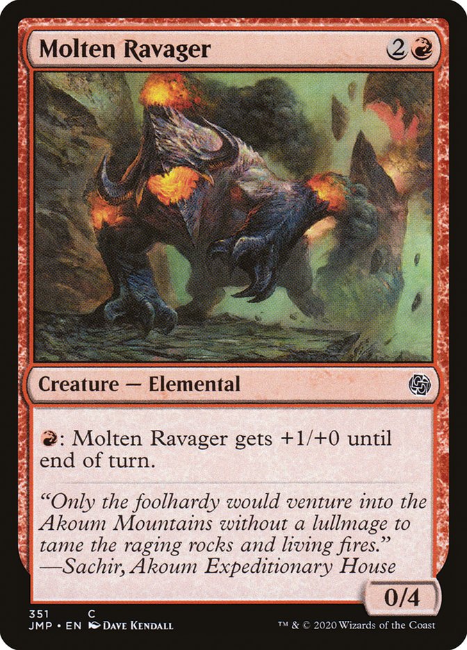Molten Ravager [Jumpstart] | Deep Dive Games St. Marys