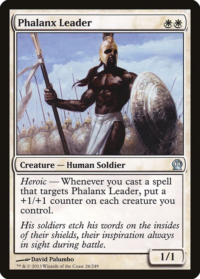 Phalanx Leader [Theros] | Deep Dive Games St. Marys