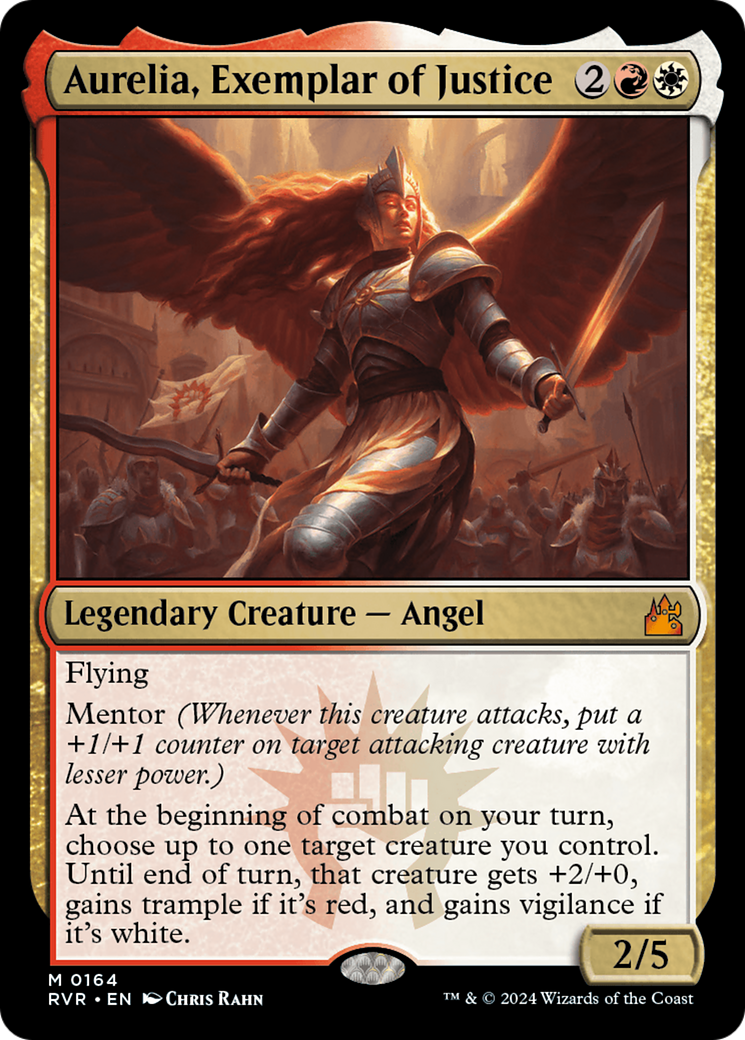 Aurelia, Exemplar of Justice [Ravnica Remastered] | Deep Dive Games St. Marys