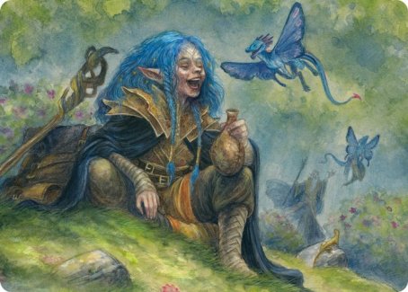 Feywild Trickster Art Card [Dungeons & Dragons: Adventures in the Forgotten Realms Art Series] | Deep Dive Games St. Marys