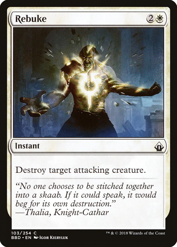 Rebuke [Battlebond] | Deep Dive Games St. Marys